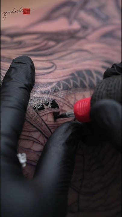 The Art of Scale: Dragon Scale Tattoo Technique by Trung Tadashi.